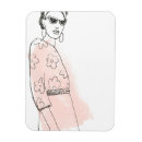 Suche nach modeillustration magnete Frau