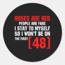 Suche nach fakes aufkleber Rot