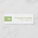 Suche nach grüner streifen mit monogramm visitenkarten Modern