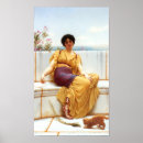 Suche nach john william godward poster Frau