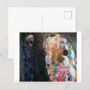 Suche nach leben vor tod postkarten Gustav klimt