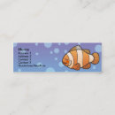 Suche nach fische mini visitenkarten Niedlich