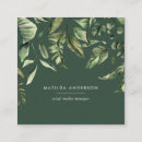 Suche nach grün blätter visitenkarten Boss