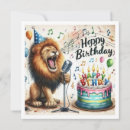 Suche nach löwe geburtstag karten Glücklich