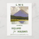 Suche nach vintage ireland postkarten Reiseplakat
