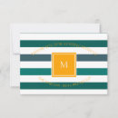 Suche nach orange monogramm alle karten Elegant
