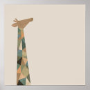 Suche nach abstrakte giraffe poster Geometrisch