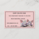 Suche nach schweine visitenkarten Rosa