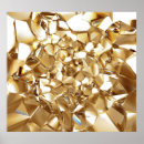 Suche nach kristallen poster Gold