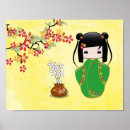 Suche nach kokeshi puppe poster Kirsche