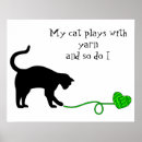 Suche nach herz geformt poster Katze