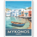 Suche nach mykonos aufkleber Santorini