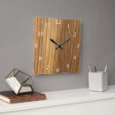 Suche nach barn wood wanduhren Brown