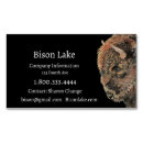 Suche nach bison visitenkarten Büffel