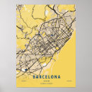 Suche nach barcelona stadt poster Kartenplakat