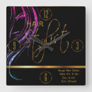 Suche nach hair salon poster wanduhren Girly