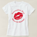 Suche nach roter lippenstift tshirts Süß