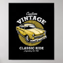 Suche nach vintages auto poster Für ihn