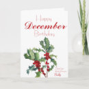 Suche nach dezember geburtstag karten Weihnachtsfeiertag