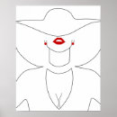 Suche nach roter hut poster Zeitgenössisch