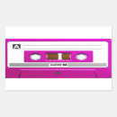 Suche nach rosa kassette aufkleber 80er