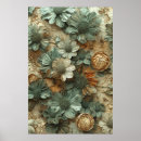 Suche nach getrocknete blumen poster Vintag