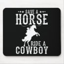 Suche nach cowgirl und pferd mousepads Pferdedruck