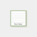 Suche nach grün post it Füge deinen namen hinzu