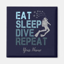 Suche nach diver magnete Ozean