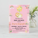 Suche nach niedliche löwen einladungen Babyparty
