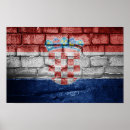 Suche nach kroatische flagge poster Land