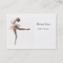 Suche nach balletts visitenkarten Teacher