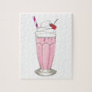 Suche nach der eiscreme puzzle Milchshake
