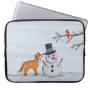 Suche nach roter fuchs laptop schutzhüllen Schnee
