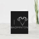 Suche nach i liebe badminton karten Badmintonliebhaber