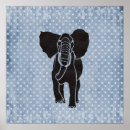 Suche nach elephant poster Blau