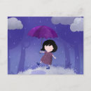 Suche nach regenschirm postkarten Blau