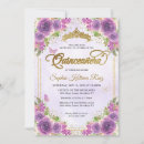 Suche nach königliche tiara einladungen Quinceañera