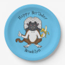 Suche nach bananen teller Cartoon