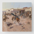 Suche nach cowboys wanduhren Pferde