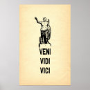 Suche nach veni vidi vici poster Witzig