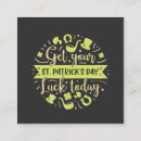 Suche nach st patricks day visitenkarten Glück
