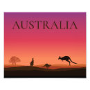 Suche nach kängurus poster Australien