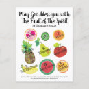 Suche nach frucht des geistes postkarten Spirituosenfrucht