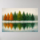 Suche nach jahreszeiten baum poster Immergrün