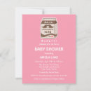 Suche nach rosa schokolade einladungen Babydusche