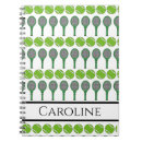 Suche nach tennisball kleine notizbücher Personalisiert