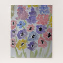Suche nach violette blumen puzzle Bunt