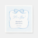 Suche nach baby shower serviettes Blau