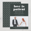 Suche nach liebe ist geduldig einladungen Modern